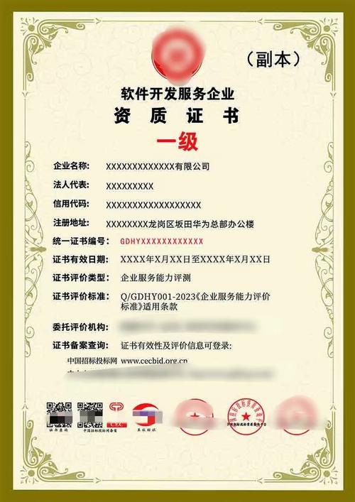 软件开发服务企业资质证书 全国办理详解，一级服务能力等级如何获取？