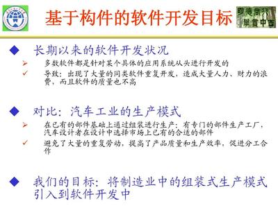 第08章 基于构件的软件开发